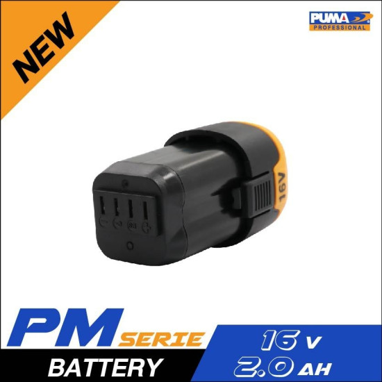 แบตเตอรี่ 2.0Ah 16V PUMA PM-B1620AH